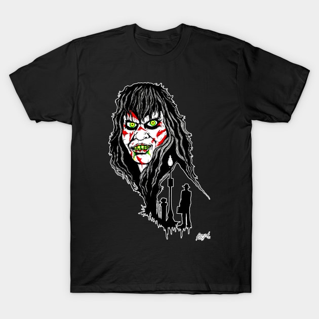 Regan Exorcist T-Shirt by ArtofOldSchool